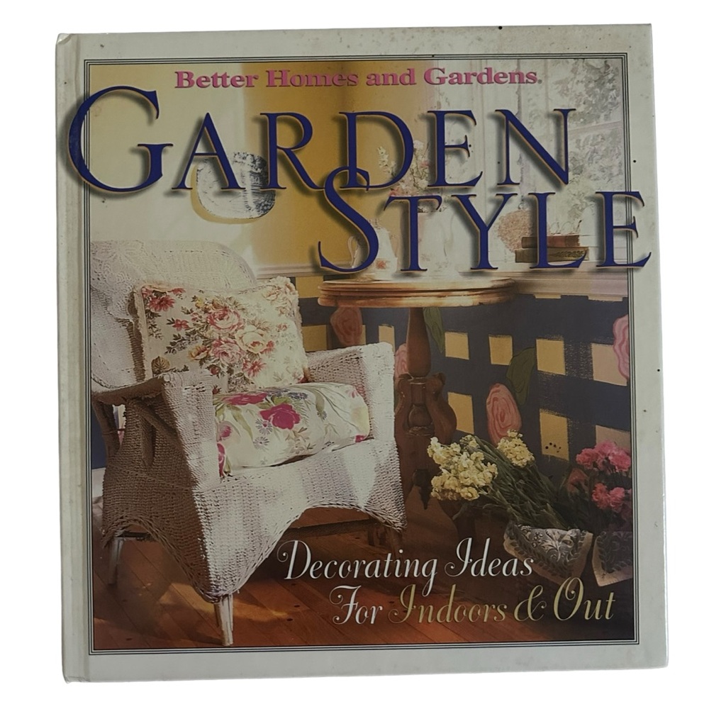 Coffee Table book Garden Style decor ideas decorating farmhouse country